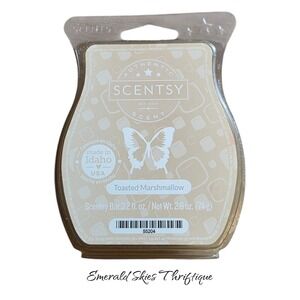 Scentsy toasted marshmallow wax melt bar, new. Free shipping